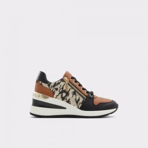 Adidasi Dama Aldo Adwiwiax Wedge sneaker - Wedge heel Negrii | 1670FDJSI
