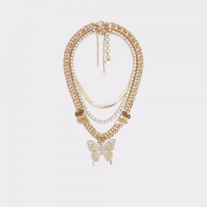 Coliere Dama Aldo Haiduan Necklace Aurii | 7408QJYPL