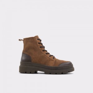 Ghete cu Siret Barbati Aldo Hairath Lace-up boot Maro Deschis | 0291HZOEU
