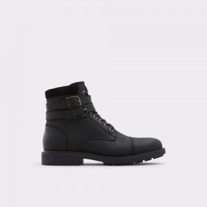 Ghete cu Siret Barbati Aldo Jokubas Lace-up boot Negrii | 1403EDRQO