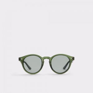 Ochelari de Soare Barbati Aldo Graewien Round sunglasses Kaki | 3625MJZXL
