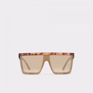 Ochelari de Soare Dama Aldo Brightside Shield sunglasses Maro | 5804UTIOG