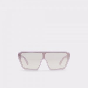 Ochelari de Soare Dama Aldo Cilithiel Shield sunglasses Violet Deschis | 9374SQYFJ
