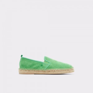 Pantofi Casual Barbati Aldo Peruco Espadrille Verzi | 9405RAZNT