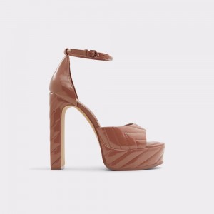 Perfect Pairings Dama Aldo Milena Ankle strap heeled sandal - Plateforme Rosii | 4239WXHTS