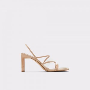 Sandale Dama Aldo Jennifer Strappy heeled sandal - Cup sole Bej | 5320DFXBG