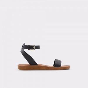 Sandale Dama Aldo Kedaredia Flat sandal Negrii | 6934USVGR