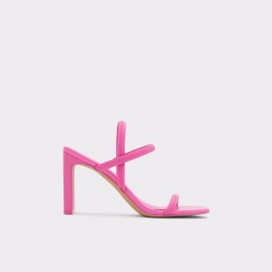 Sandale Dama Aldo Okurr Strappy high heel sandal - Block heel Fucsie | 7023QXUYB