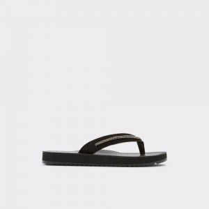 Sandale Dama Aldo Polo Flip flops Negrii | 8130ZLJOX