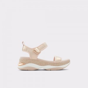 Sandale Dama Aldo Talenagyn Wedge sandal Roz Aurii | 1273KLSMN