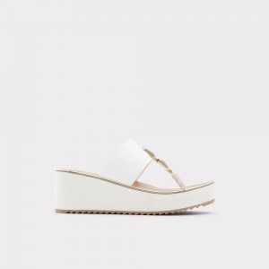 Sandale Dama Aldo Toea Thong sandal - Wedge heel Albi | 7108QHDWM