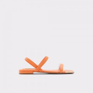 Sandale Dama Aldo Wiciratha Strappy flat sandal Portocalii Deschis | 9746EPUVX