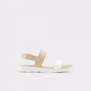 Sandale Dama Aldo Woema Flat sandal Bej | 1039OGTEV