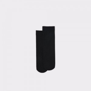 Sosete Dama Aldo Provenza Socks Negrii | 9647YBNKL