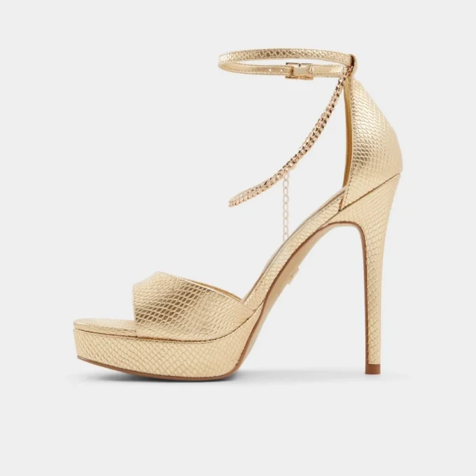 Afumeth Sandale cu toc și curele, platformă stiletto Afumeth Sandale cu toc și curele, platformă stiletto