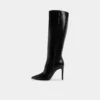 Cizme până la genunchi Alabrenda, toc stiletto Cizme până la genunchi Alabrenda, toc stiletto