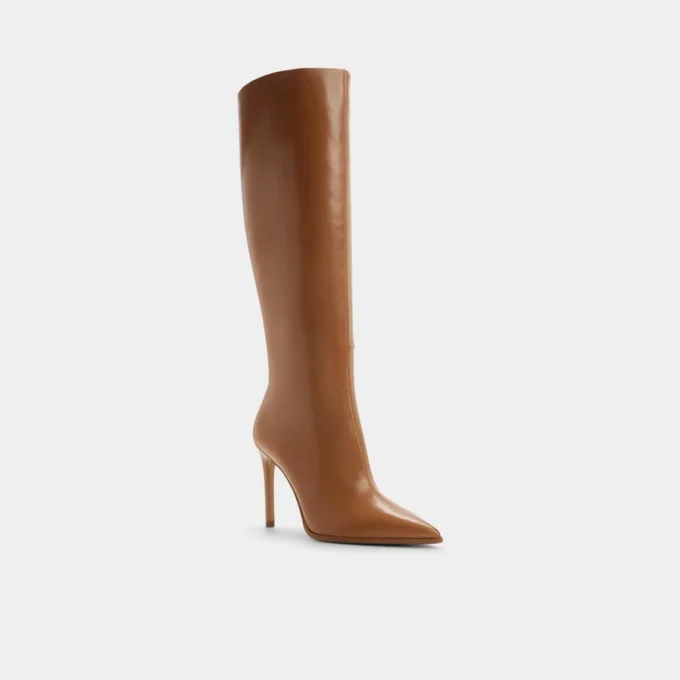 Cizme până la genunchi Alabrenda, toc stiletto Cizme până la genunchi Alabrenda, toc stiletto