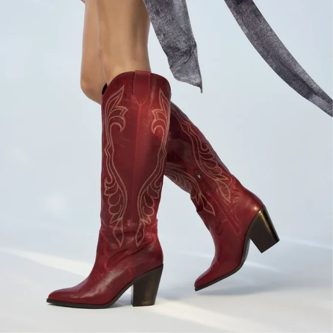 Cizme până la genunchi Alamo Western Cizme până la genunchi Alamo Western