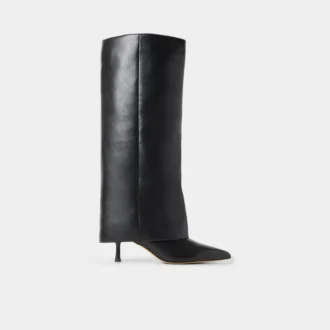 Cizme până la genunchi Aseader, toc stiletto