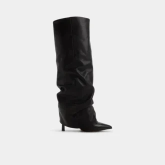 Cizme până la genunchi Enalavia, toc stiletto