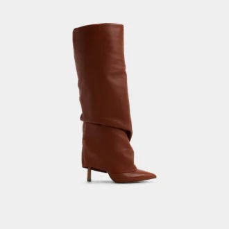 Cizme până la genunchi Enalavia, toc stiletto