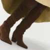 Cizme până la genunchi Kaelya-wc, gambe largi Cizme până la genunchi Kaelya-wc, gambe largi