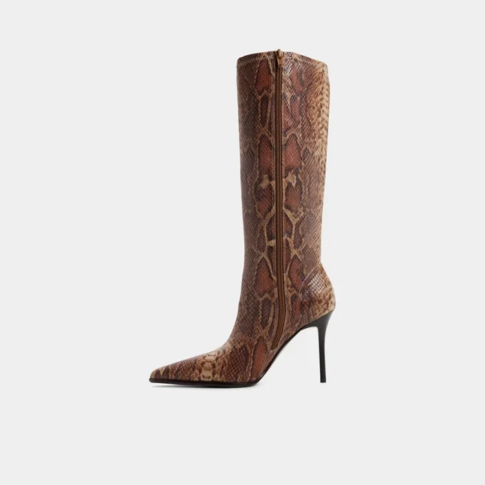 Cizme până la genunchi Re-emily, toc stiletto Cizme până la genunchi Re-emily, toc stiletto