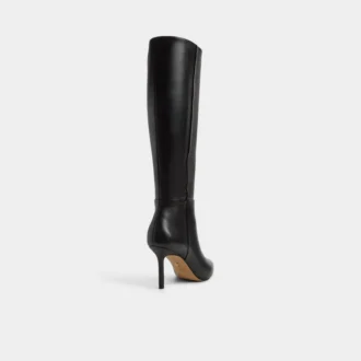 Cizme până la genunchi Saphiria, toc stiletto