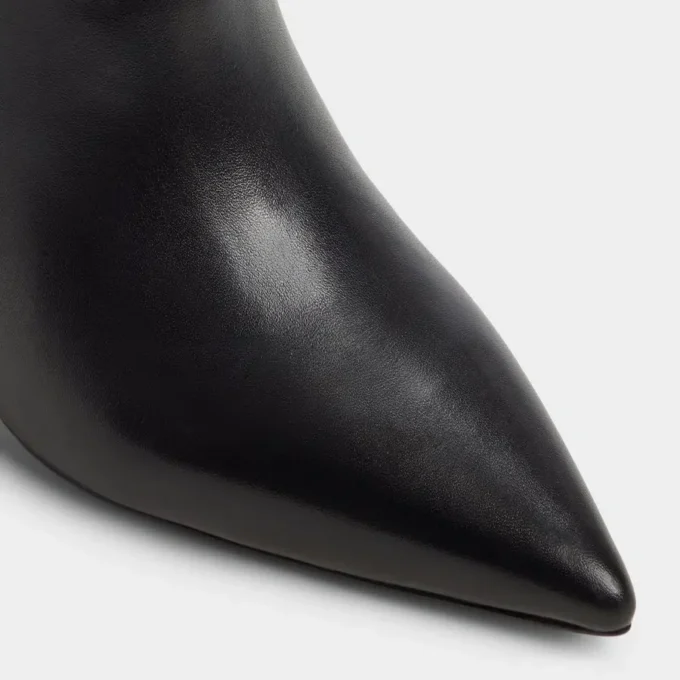 Cizme până la genunchi Saphiria, toc stiletto