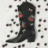 Cizme western Cherrily până la genunchi