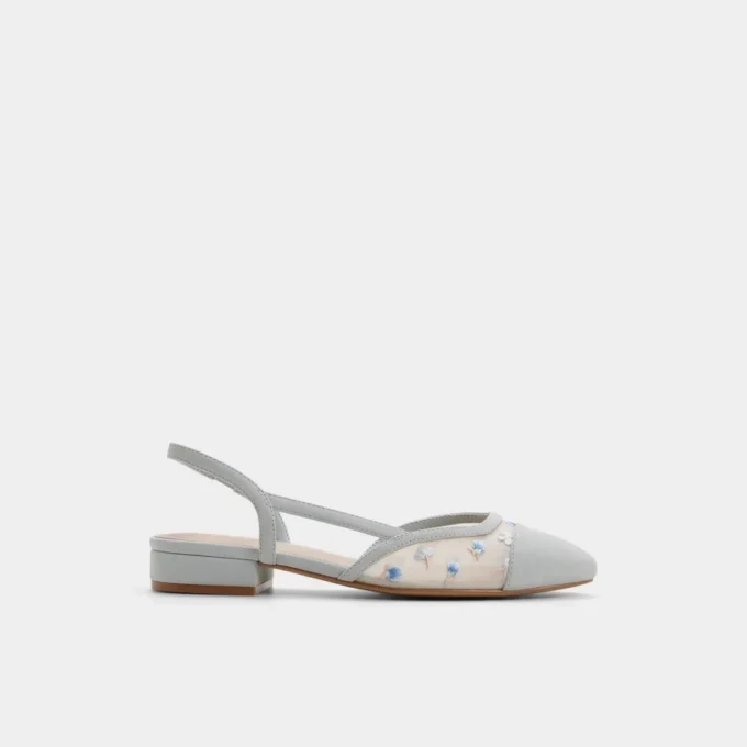 Clementinne Slingback cu toc înalt, toc gros