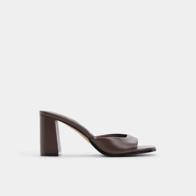 Lisia Mule cu toc, toc gros