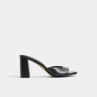 Lisia Mule cu toc, toc gros
