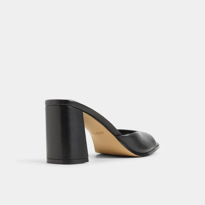 Lisia Mule cu toc, toc gros