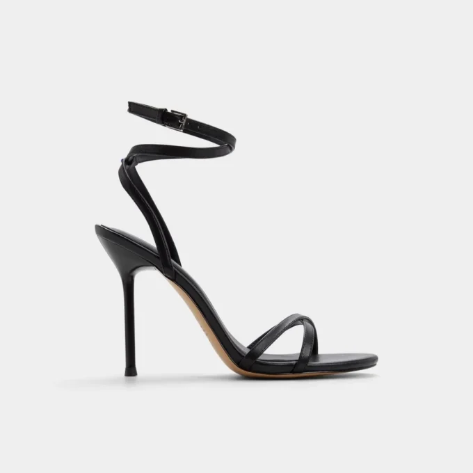 Manaelion Sandale cu toc și curele, toc stiletto Manaelion Sandale cu toc și curele, toc stiletto