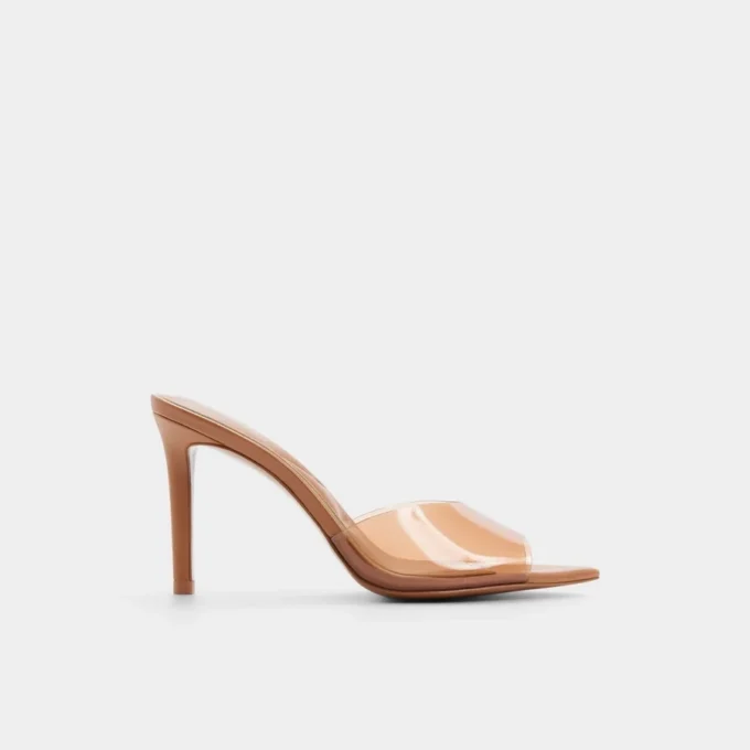 Mule cu toc Anitabrilden, toc stiletto