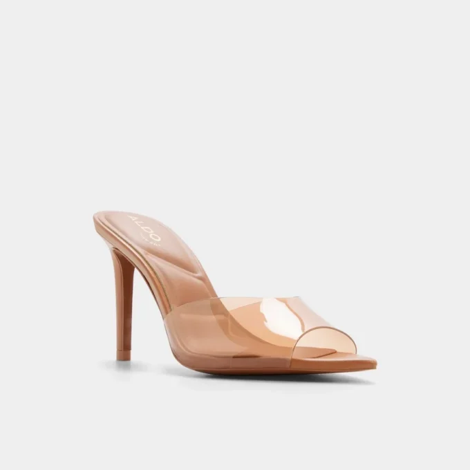 Mule cu toc Anitabrilden, toc stiletto