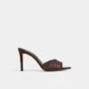 Mule cu toc Anniebrilden, toc stiletto Mule cu toc Anniebrilden, toc stiletto