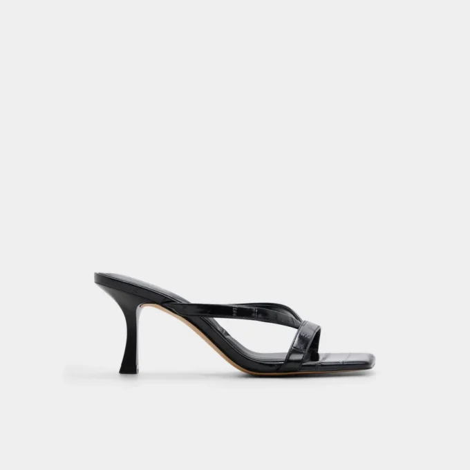 Mule cu toc Enalen, toc stiletto