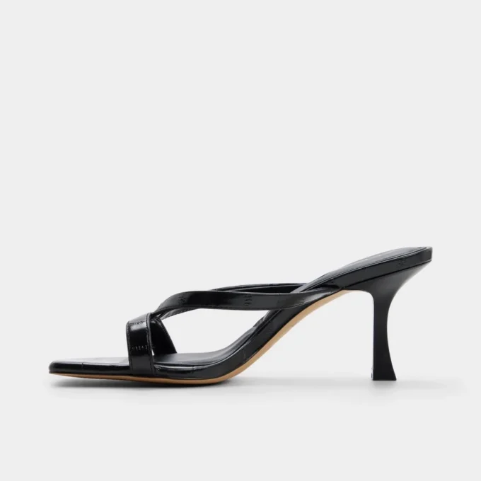 Mule cu toc Enalen, toc stiletto