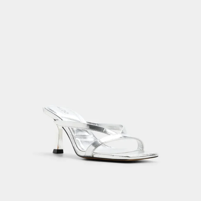 Mule cu toc Enalen, toc stiletto