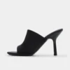 Mule cu toc Eviey, toc stiletto