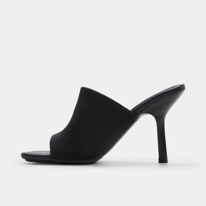 Mule cu toc Eviey, toc stiletto