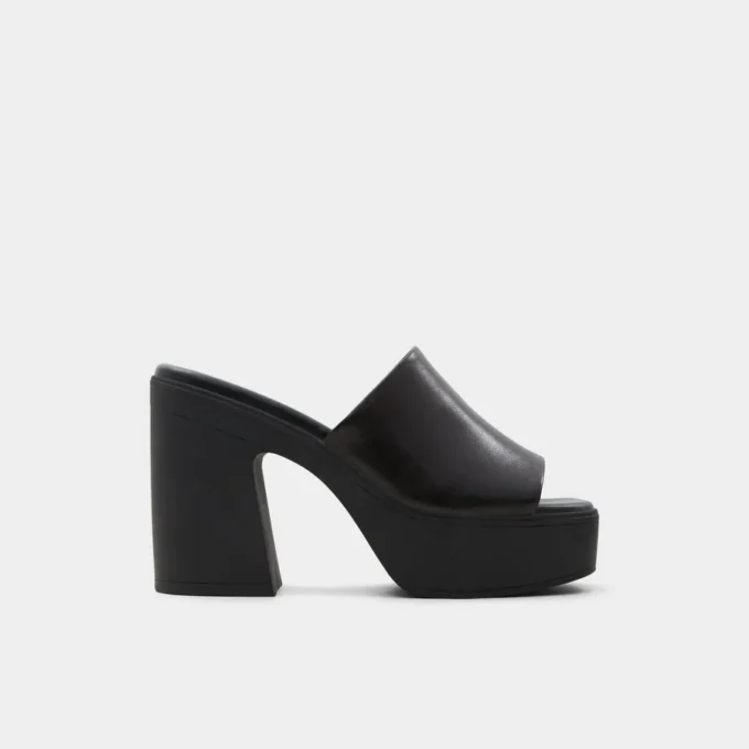 Mule cu toc Maysee, platformă Mule cu toc Maysee, platformă