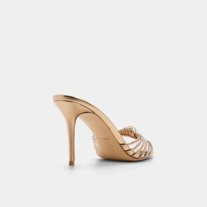 Mule cu toc Moralie, toc stiletto