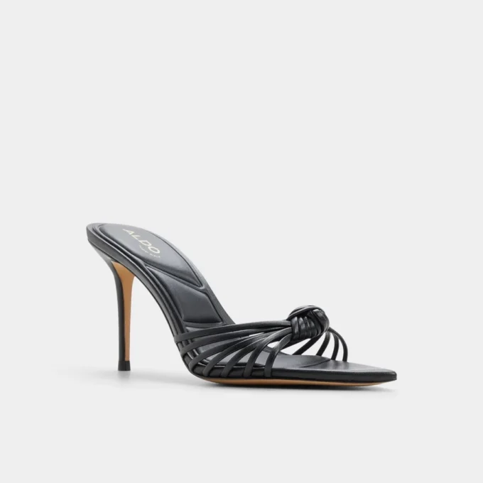 Mule cu toc Moralie, toc stiletto