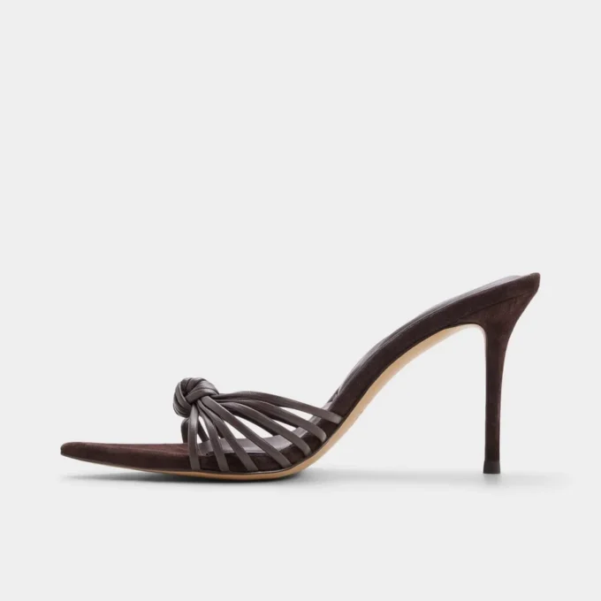 Mule cu toc Moralie, toc stiletto