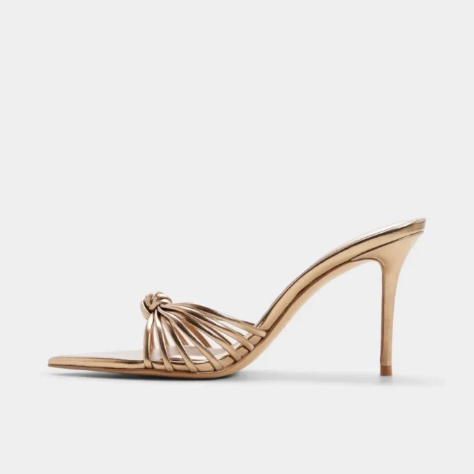 Mule cu toc Moralie, toc stiletto