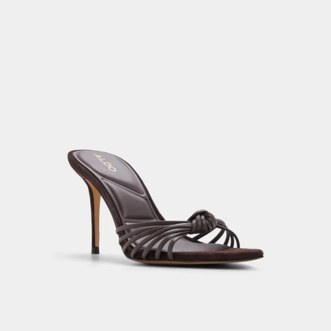 Mule cu toc Moralie, toc stiletto