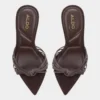 Mule cu toc Moralie, toc stiletto